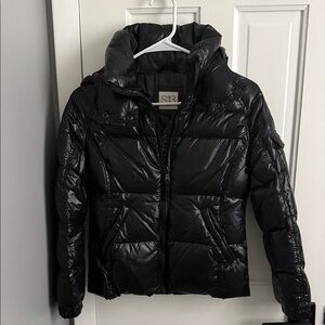 Kids Black Puffer Jacket